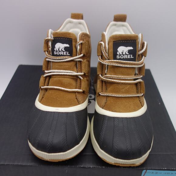 NEW Sorel Women's 5  Out N About III Classic Waterproof Duck Boot Taffy Black - Picture 6 of 9